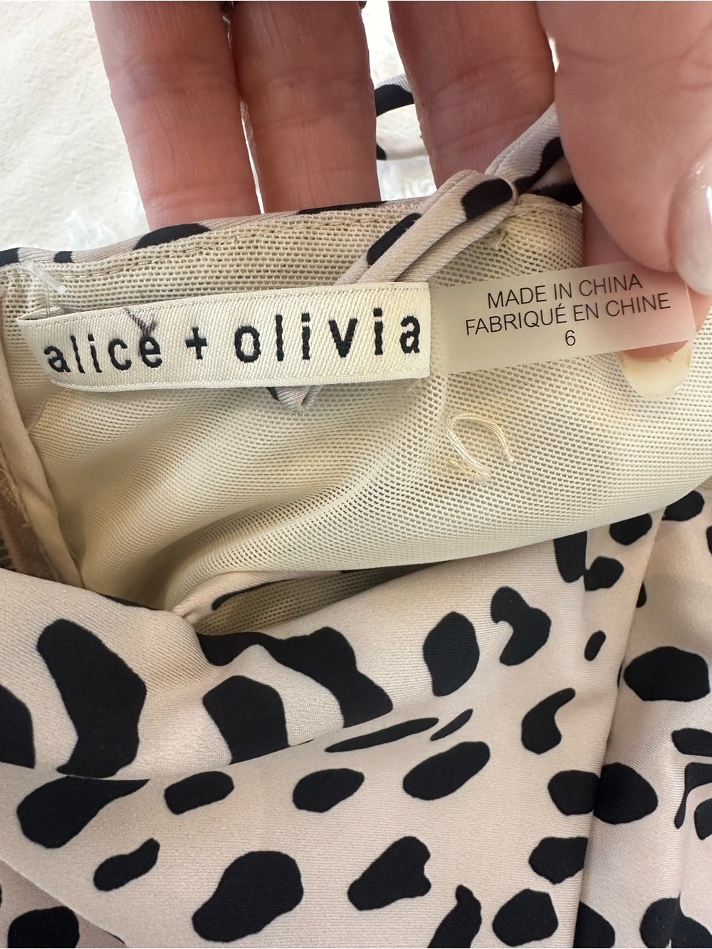 Alice + Olivia Animal Print Scoop Neck Jumpsuit Catsuit - Picture 12 of 13